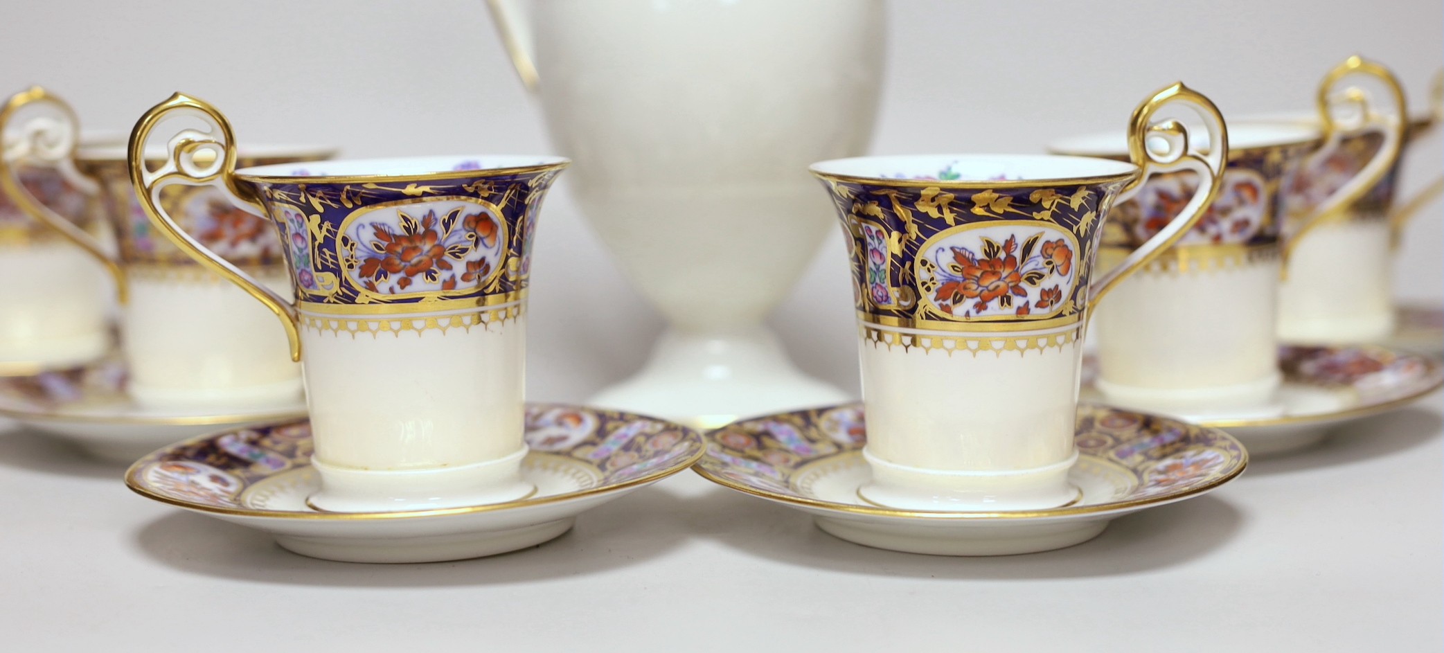 A Wedgwood Etruscan shape part coffee set